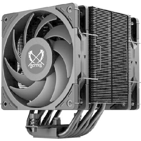 【並行輸入品】 Scythe Mugen 6デュアルファンブラックエディションCPUエアクーラー、I...