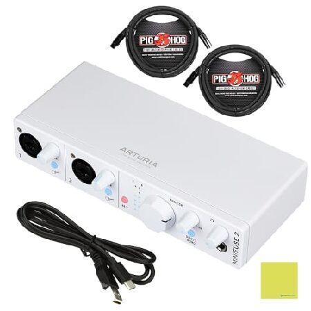 【並行輸入品】 Arturia MiniFuse 2 デュアルUSBオーディオインターフェイス、ホワ...