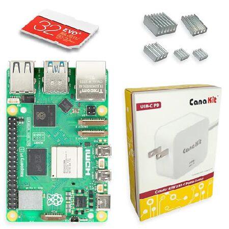 【並行輸入品】 CanaKit Raspberry Pi 5 ベーシックキット (8GB RAM |...
