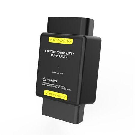 【並行輸入品】 車両OBD2電源供給変圧器 24Vから12V OBD電源供給コンバータ OBD2電圧...