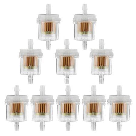 【並行輸入品】 AloneGoer インライン燃料フィルター 1/4インチ オートバイ ミニバイク ...