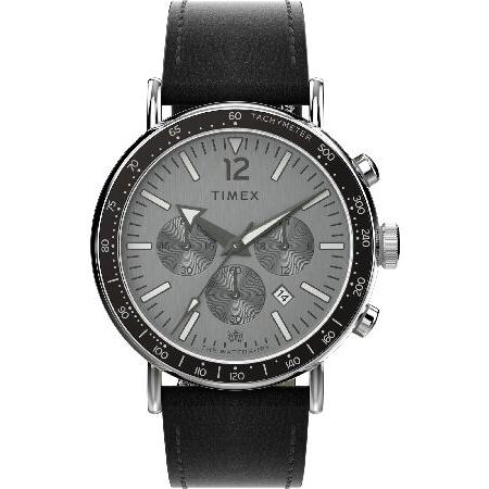 【並行輸入品】 Timex メンズ ウォーターベリー スタンダード 43mm 腕時計 - ブラックス...