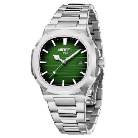 【並行輸入品】 NIBOSI Men Watches Analog Quartz Stainless...