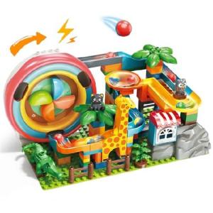 ROKR 立体 パズル 木製 3d ウッド ローラーコースター