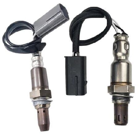 【並行輸入品】 Maxfavor 2Pcs Oxygen Sensor Upstream and D...