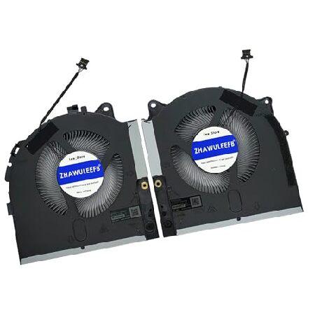 【並行輸入品】 ZHAWULEEFB 交換用CPU+GPU冷却ファン Dell Alienware ...