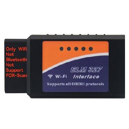 【並行輸入品】 WiFi ELM327 OBD2アダプタースキャナーリーダー iOS iPhoneお...