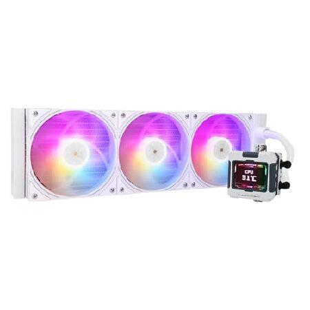 【並行輸入品】 Thermalright FW 360 ホワイト ARGB-360mm V2 AIO...