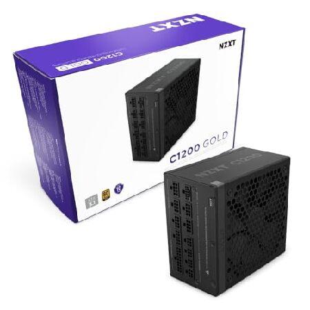 【並行輸入品】 NZXT C1200 Gold ATX 3.1 - Fully Modular Lo...
