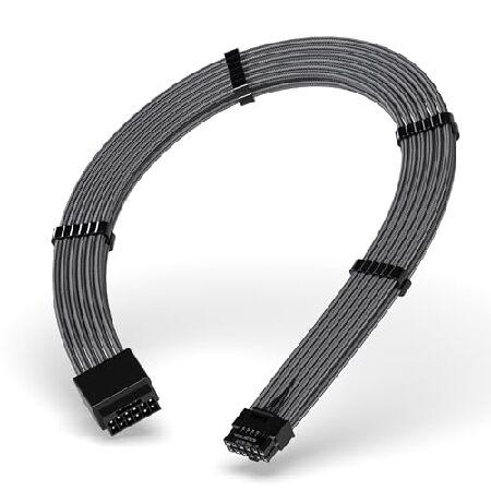 【並行輸入品】 EZDIY-FAB 12VHPWR 電源専用 PSUケーブル 延長スリーブケーブル、...