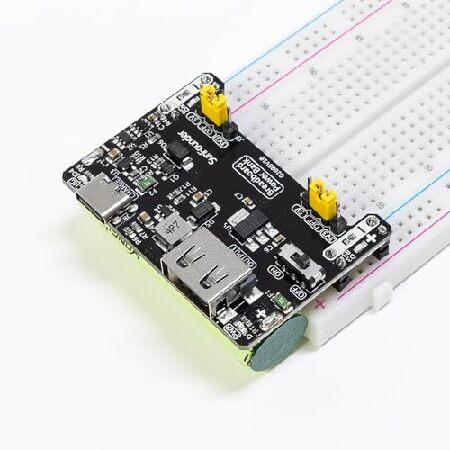 【並行輸入品】 SunFounder BreadVolt ブレッドボード用電源モジュール 内蔵充電式...