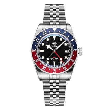 【並行輸入品】 ADDIESDIVE GMT 腕時計 男性用 ダイブ 防水 発光 アナログ, 204...