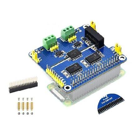 【並行輸入品】 UeeKKoo 2-CH CAN HAT 2-Channel Isolated CA...