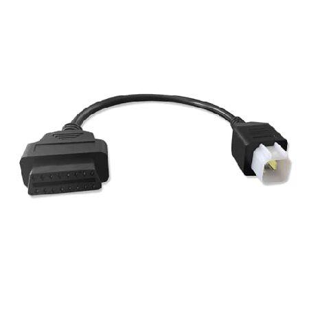 【並行輸入品】 バイク OBD1 アダプターケーブル 4ピン オートバイからOBD2 16ピン OB...