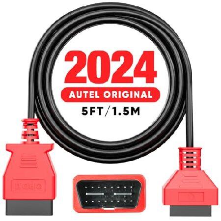 【並行輸入品】 Autel OBD2延長ケーブル、16ピンOBDIIオス-メス診断延長ケーブル、OB...