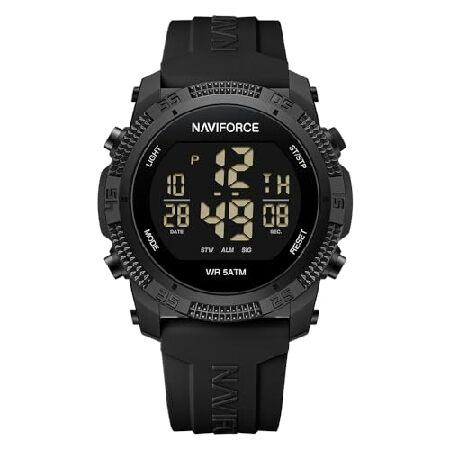 【並行輸入品】 NAVIFORCE メンズ スポーツ 防水 デジタルウォッチ ストップウォッチ アラ...
