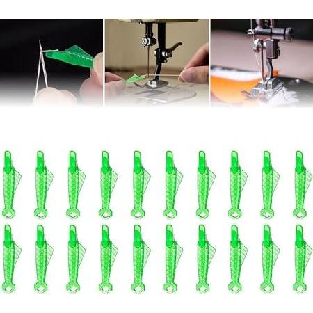 【並行輸入品】 Fish Mouth Sewing Machine Needle Threader,...