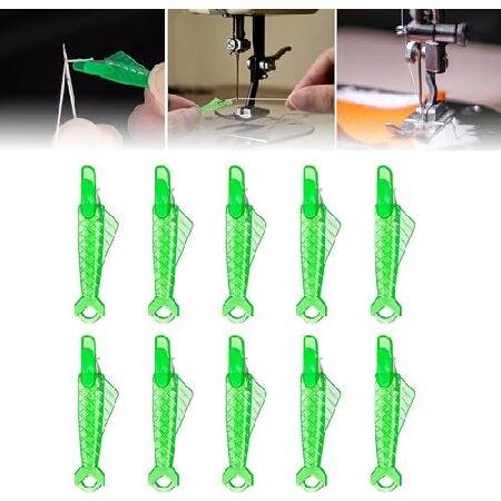 【並行輸入品】 Fish Mouth Sewing Machine Needle Threader,...