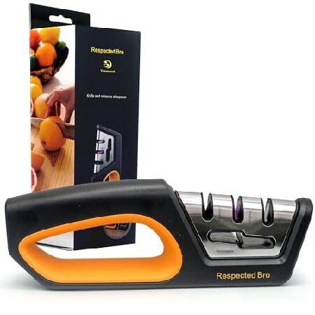 【並行輸入品】 RESPECTED BRO Premium-Ceramic-Knife-Sharpe...