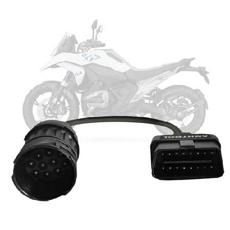 【並行輸入品】 AMHTDOL OBD2アダプター BMW オートバイ 10ピン GS-911 オス...