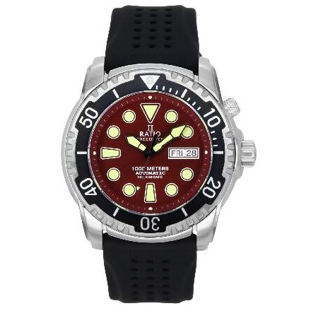 【並行輸入品】 RATIO FreeDiver ヘリウムセーフ ダイブウォッチ サファイアクリスタル...