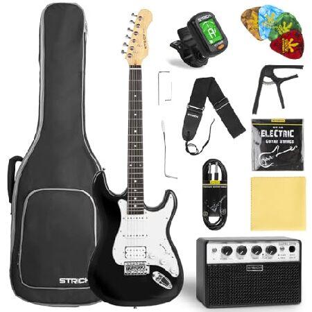 【並行輸入品】 STRICH Electric Guitar Beginner Kit, Solid...