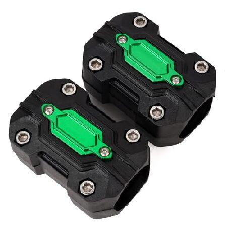 【並行輸入品】 ZEXDDI Motorcycle Engine Guard Bumper Bloc...