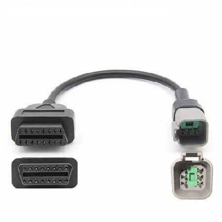 【並行輸入品】 モーターバイク OBD1 アダプターケーブル 6ピン BRP Moto ATV UT...