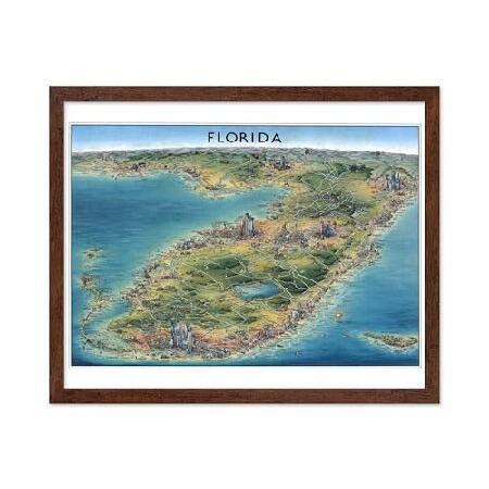 【並行輸入品】 Poster Master Vintage Florida Print - Trav...