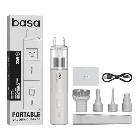 【並行輸入品】 BASA ハンドヘルド 車用掃除機 12000Pa 4イン1コードレス掃除機とエアダ...