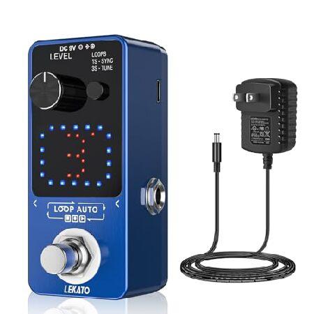 【並行輸入品】 LEKATO ルーパーペダル、ギタールーパーペダルセット、9V