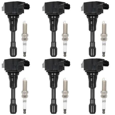 【並行輸入品】 ECCPP 6 ignition coils with 6 iridium Spar...