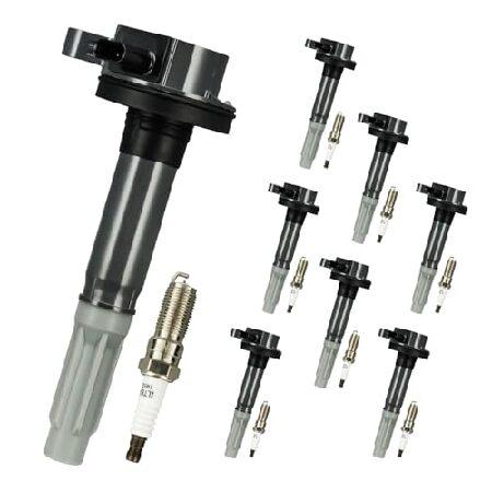 【並行輸入品】 OEM Performance Set of 8 UF824 Ignition Co...