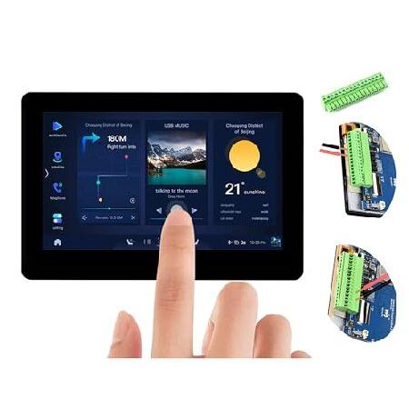 【並行輸入品】 ESP32-S3 4.3インチタッチスクリーン開発ボード 静電容量IPSディスプレイ...