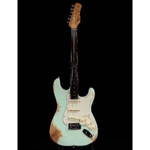 【並行輸入品】 KGD Relic Electric Guitar,Roasted Maple Neck and Rosewood fingerboard,Bone Nut,6-String Relic Guitar,Professional/Full Size/Electric