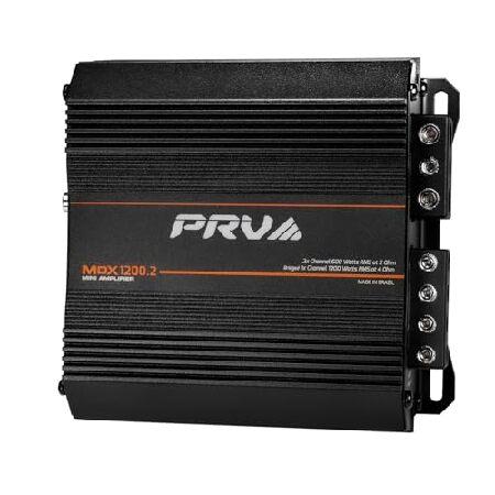 【並行輸入品】 PRV Audio MDX1200.2 2オーム ミニ 2チャンネル カーオーディオ...