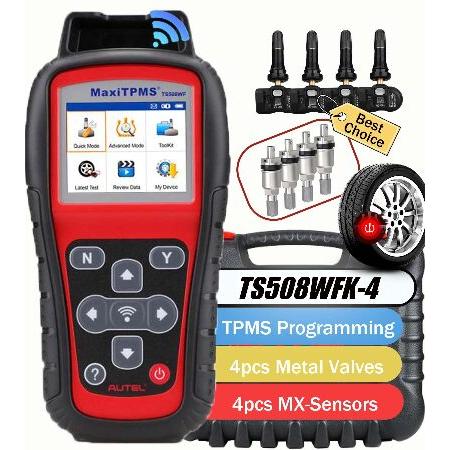 【並行輸入品】 Autel MaxiTPMS TS508WFK-4 with 4pcs MX-Sen...