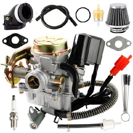 【並行輸入品】 GY6 キャブレター 50CC 49CC 139QMB 4ストロークスクーター AT...