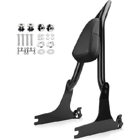 【並行輸入品】 kekykm バックレスト シーシーバーバー ハーレーダイナストリートボブ FXDB...