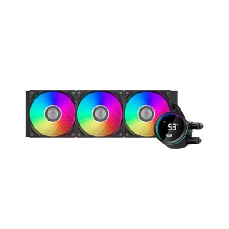 【並行輸入品】 PCCOOLER CPS DA360 PRO ARGB デジタル BK LCD液体ク...