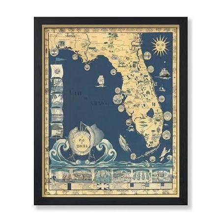 【並行輸入品】 Monem Art Antique Foster Poster - Vintage ...