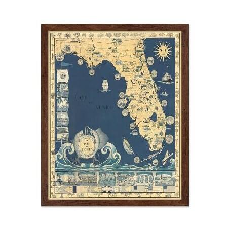 【並行輸入品】 Monem Art Antique Foster Poster - Vintage ...