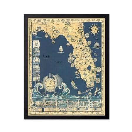 【並行輸入品】 Monem Art Antique Foster Poster - Vintage ...