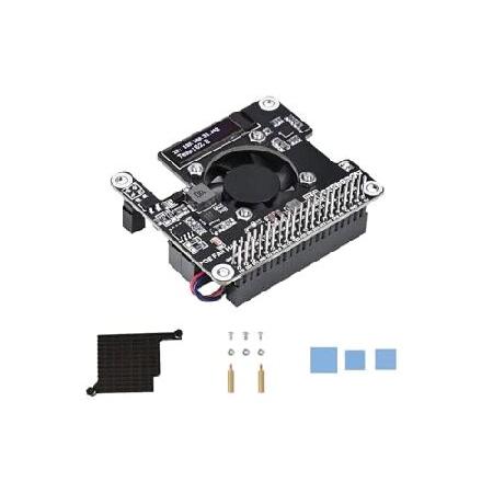 【並行輸入品】 Raspberry Pi 5用POE HAT Power Over Ethernet...