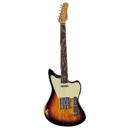 【並行輸入品】 KGD Relic Telemaster Electric Guitar,Roast...