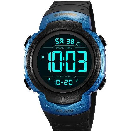 【並行輸入品】 PASOY メンズ シンプル アウトドア スポーツ デジタル 腕時計 見やすい 大き...