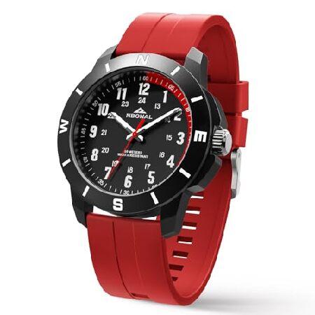 【並行輸入品】 NBONAL Sport Field Watch for Men Black Tac...