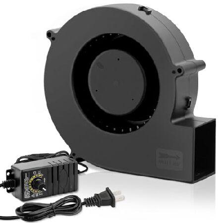 【並行輸入品】 AmRunJe 140mm x 40mm 送風ファン AC 110V 220V 可変...