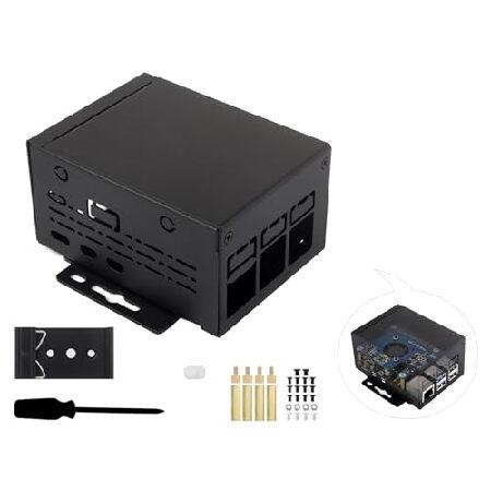 【並行輸入品】 Raspberry Pi 5用メタルケース、Pi 5アクティブクーラー ＆ Pi5 ...