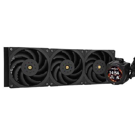 【並行輸入品】 Thermalright CORE Vision 360ブラック-360mm AIO...